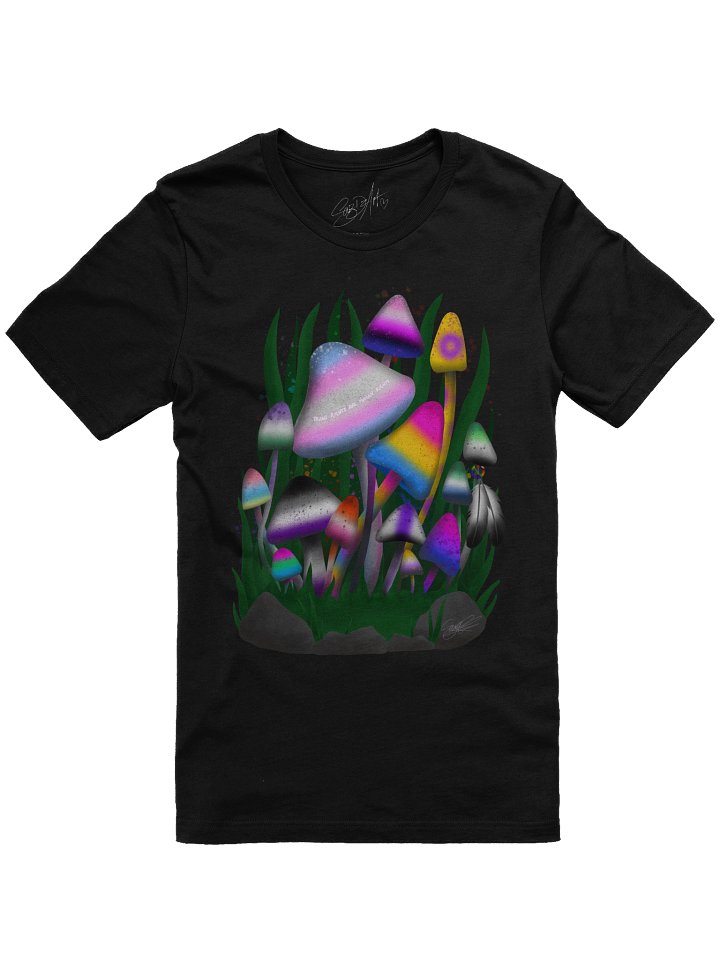 LGBT+ Trans Rights Mushrooms Tee product image (1)