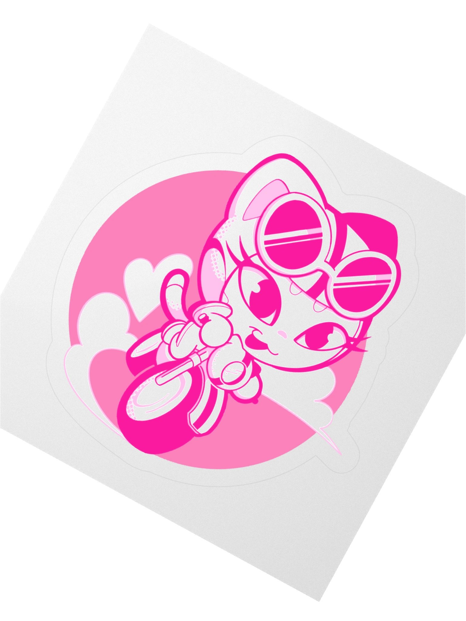 Cat Racer Sticker product image (4)