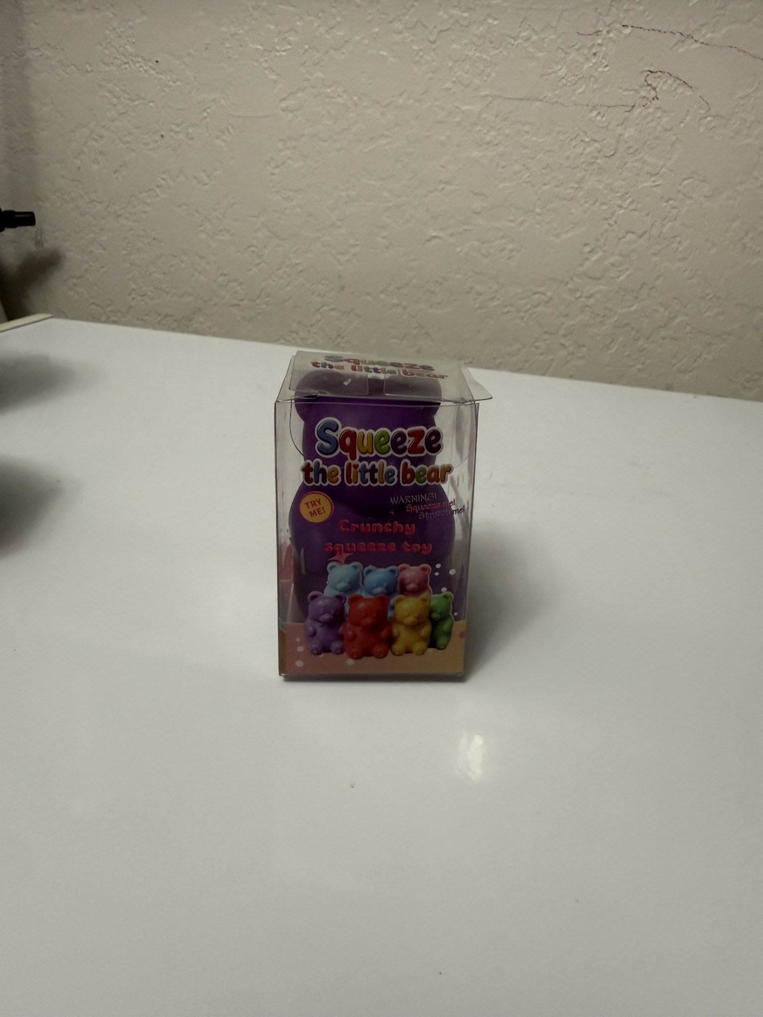 Squeeze the Little Bear Crunchy Squishy product image (1)