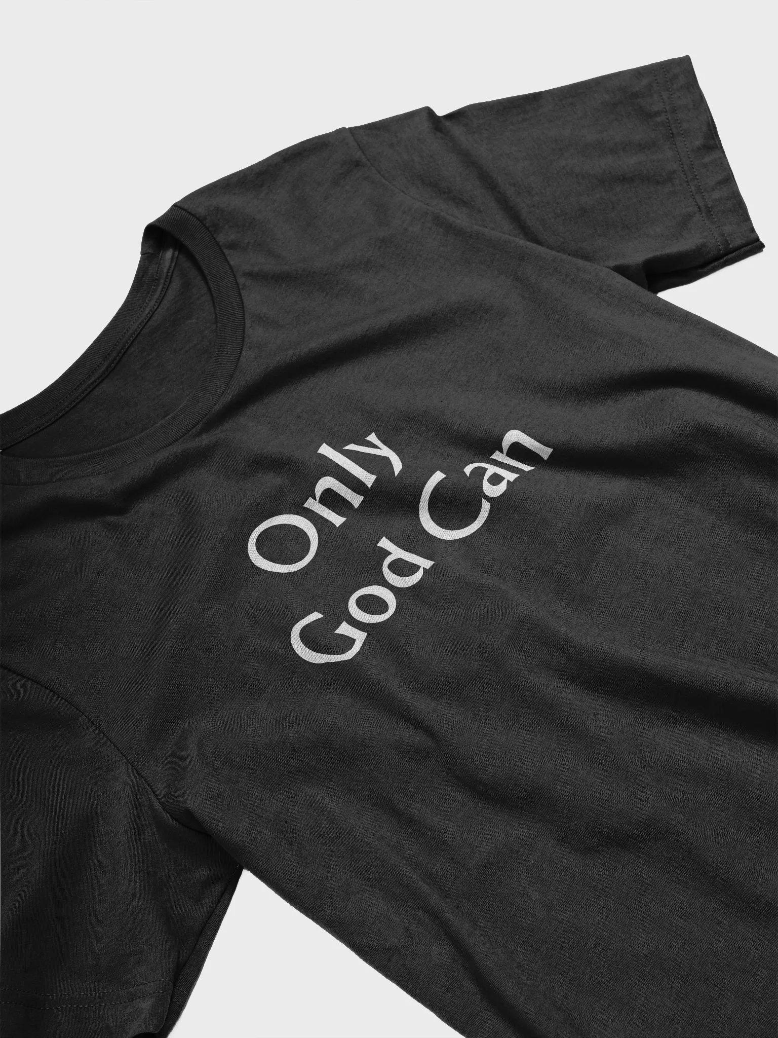 Only God Can Script Supersoft T-Shirt product image (33)