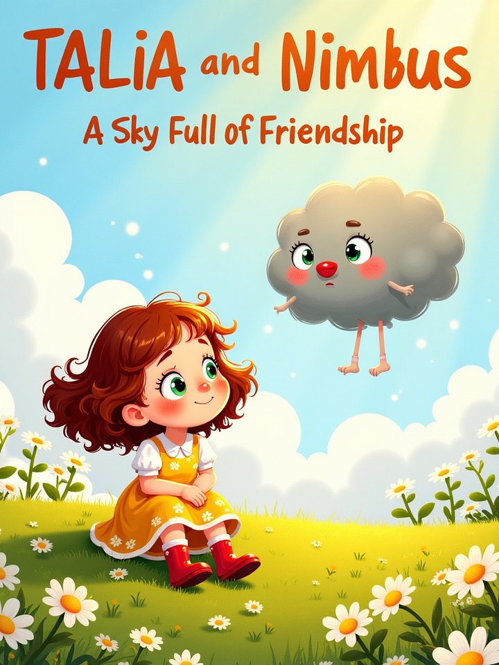 Kids Storybook | Talia and the Cloud That Cried | Video + PDF Together | Instant Digital Download product image (2)