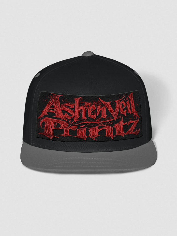 Ashen Veil Gothic Snapback Cap product image (1)