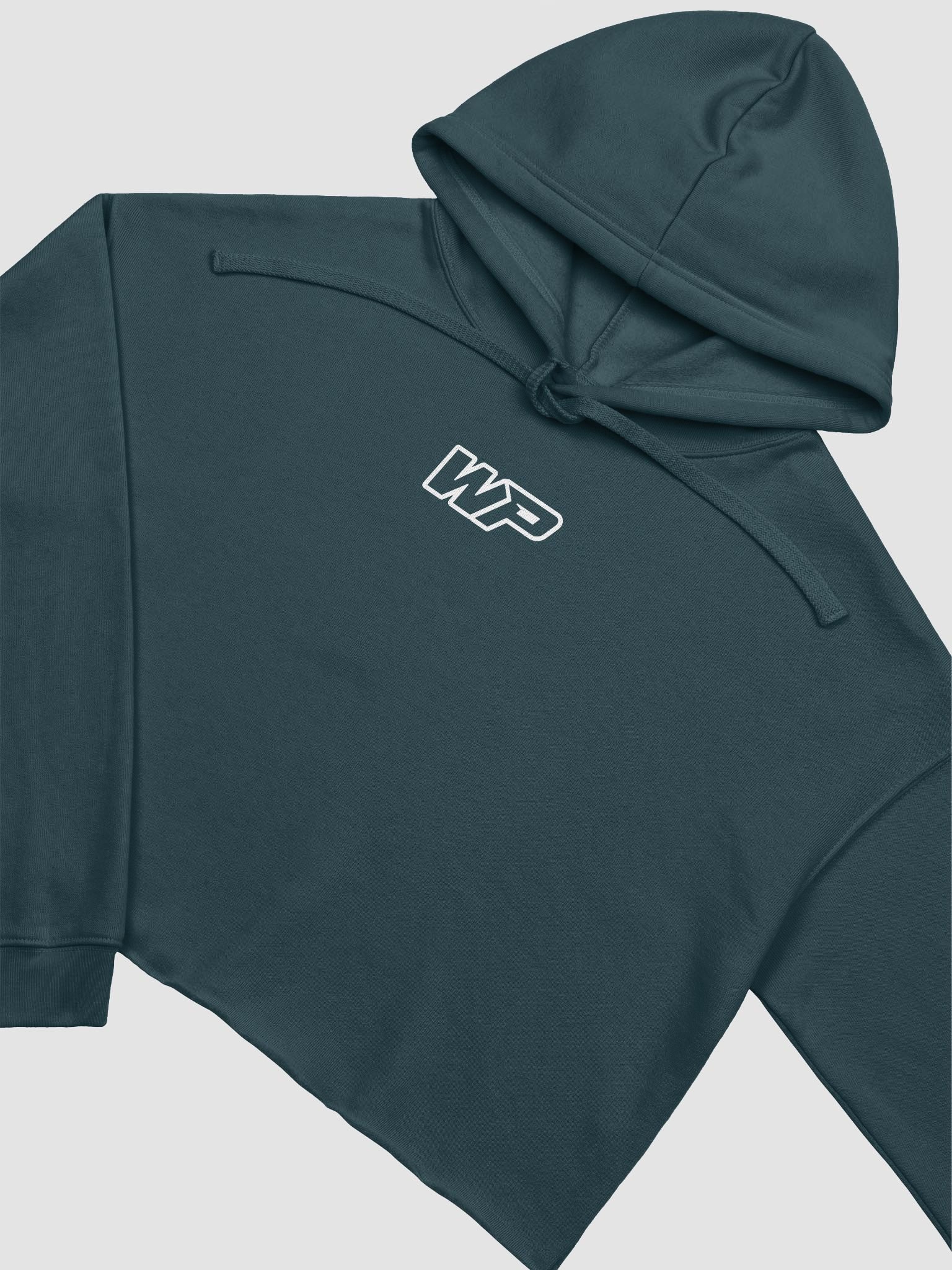 WP Women's Cropped Hoodie | White Logo product image (3)