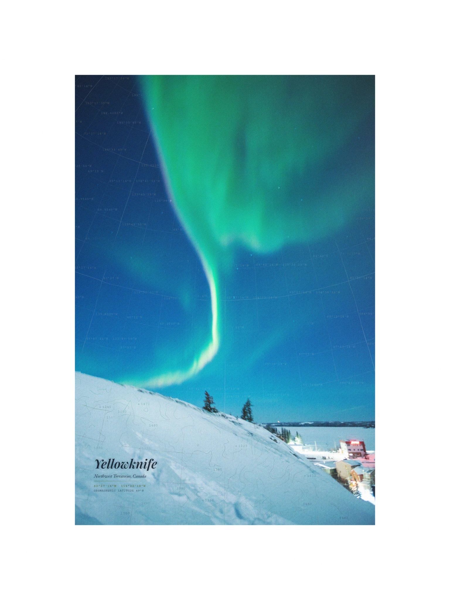 Yellowknife — Field Record 01 — Art Print product image (4)