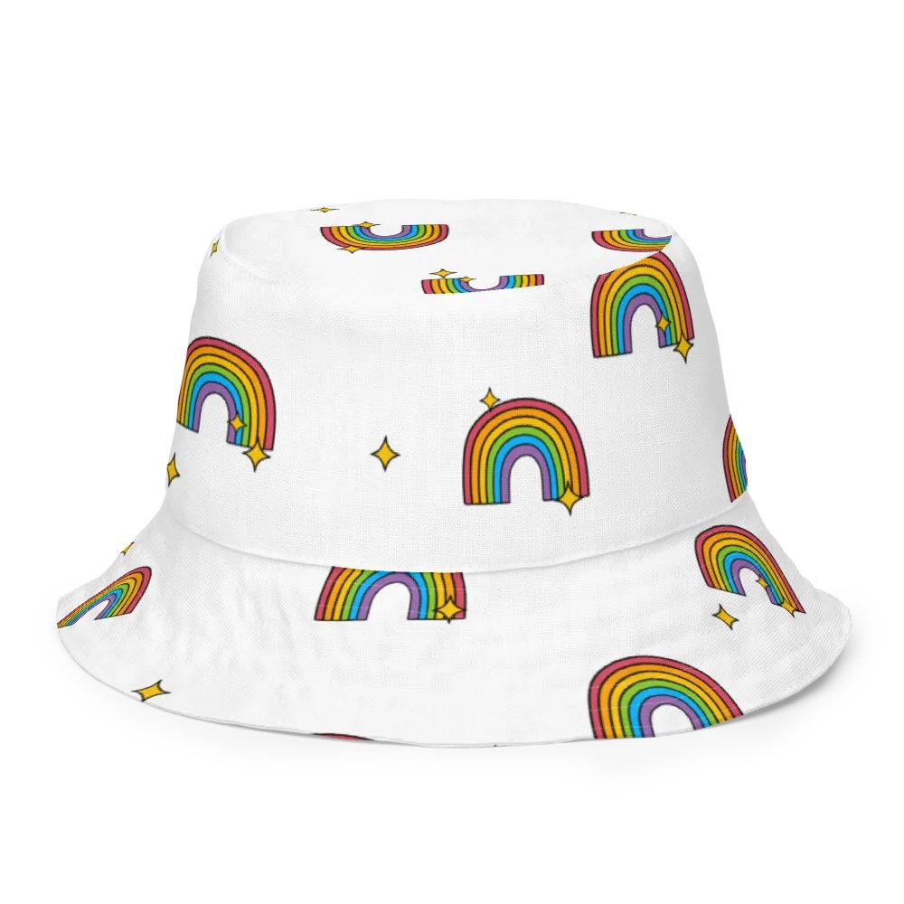 Rainbow Dreams Reversible Bucket Hat product image (8)