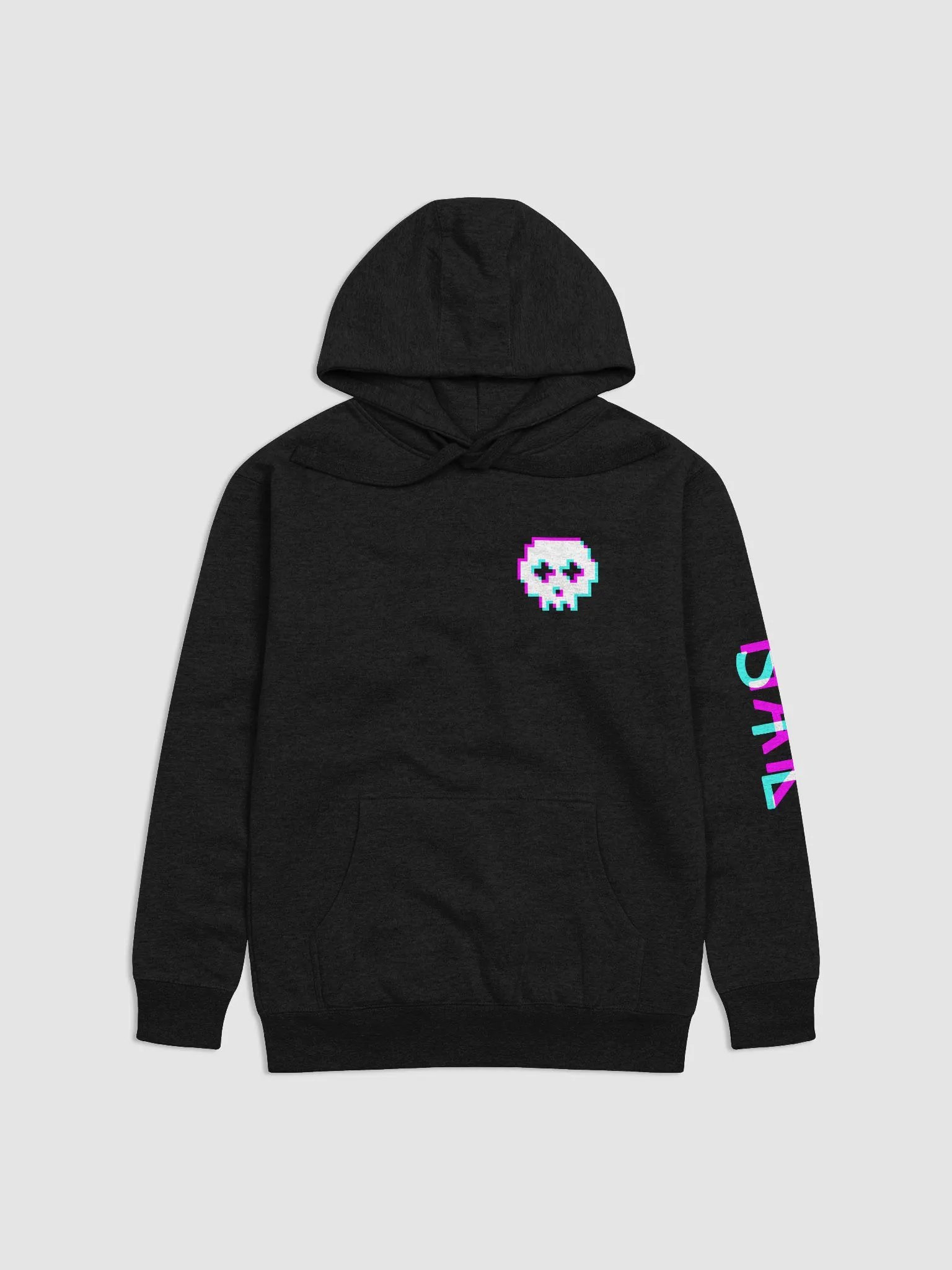 HakSTL Retro Skull Pullover Hoodie (Cotton Heritage) product image (1)