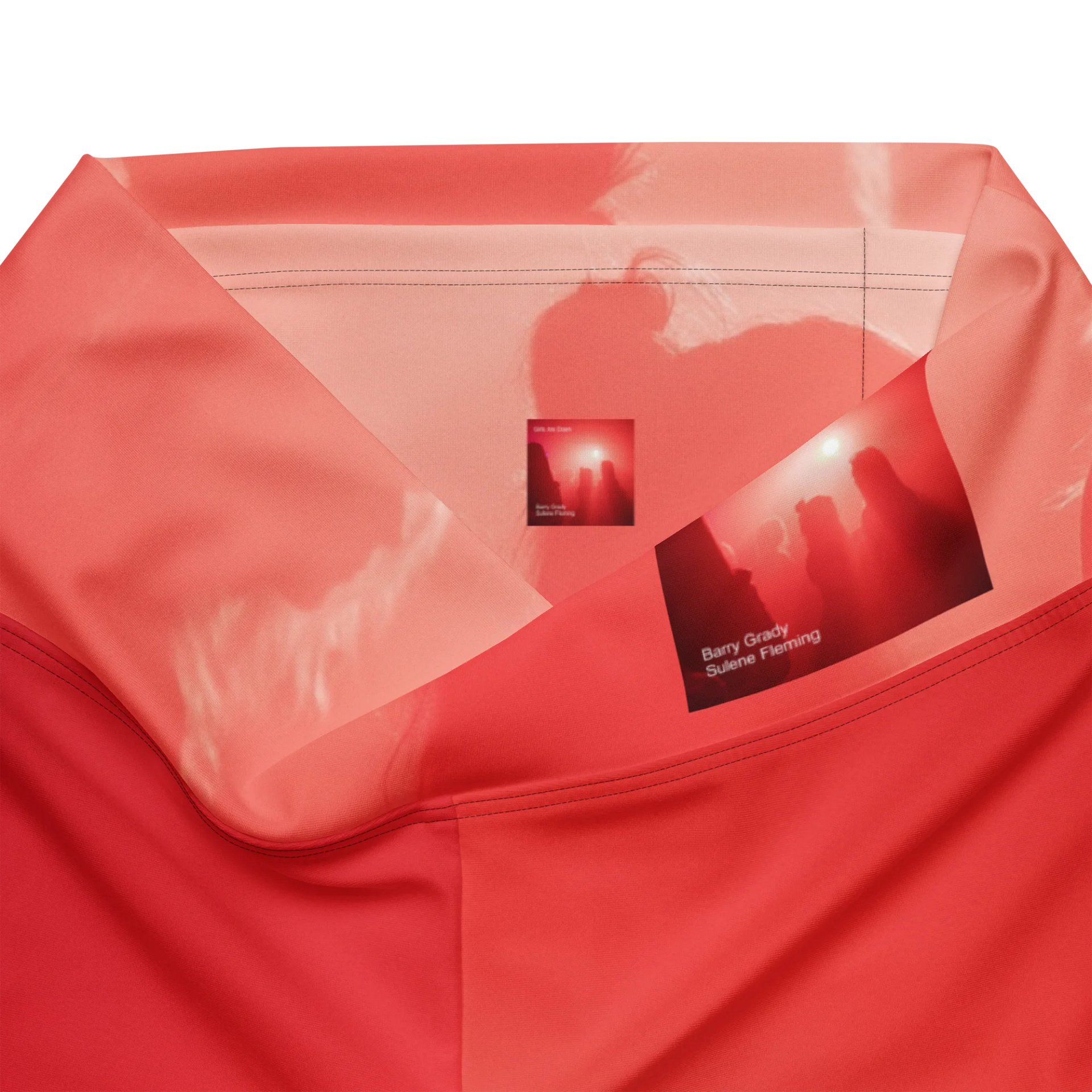 'Girls Are Down' EcoFlare High-Waisted Leggings product image (7)
