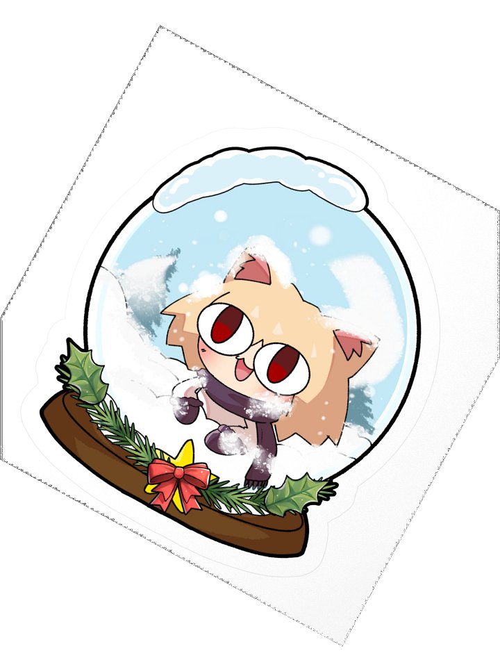 Neco Arc - Snow globe (Kiss Cut Stickers) product image (4)