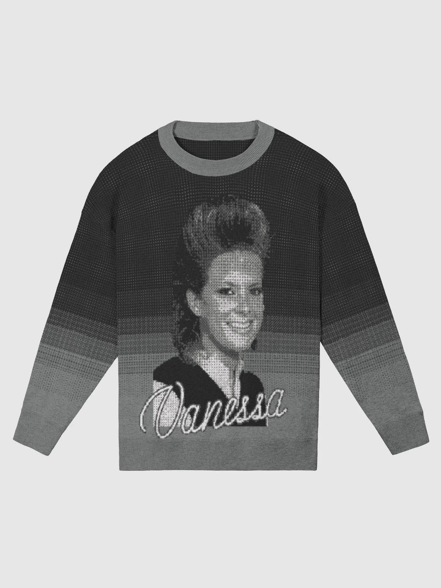 Vanessa Mullet Sweater - Gray product image (4)