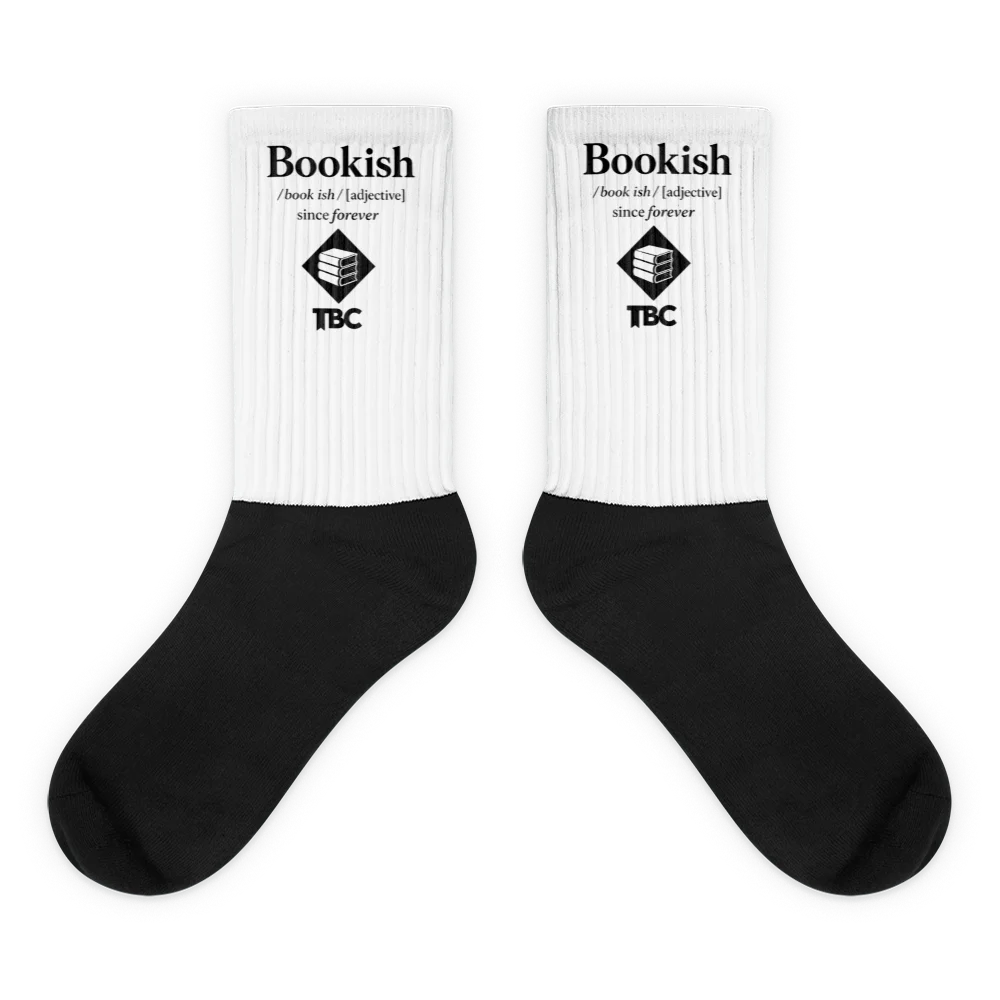 Bookish Stack Crest Socks product image (1)