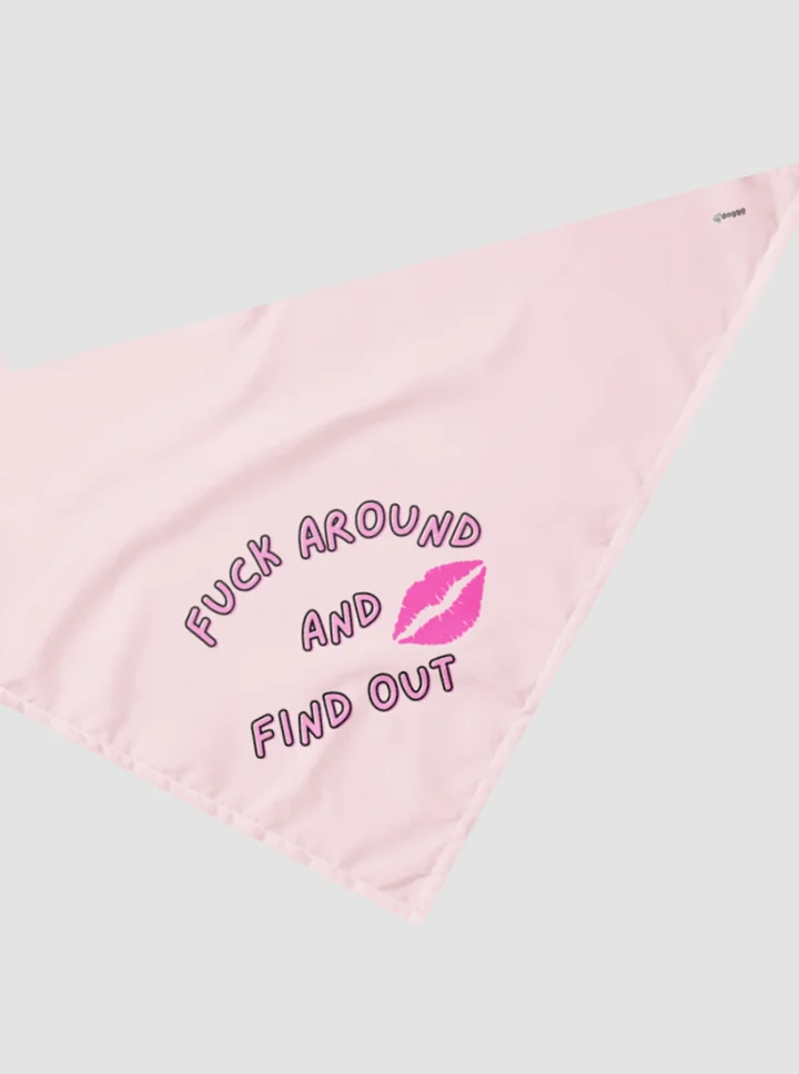 Fuck Around and Find Out - Dog Bandana product image (1)