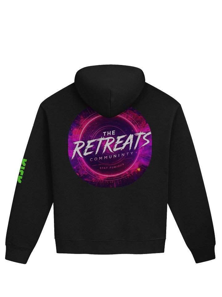 Pixelated Faces Unisex Hoodie product image (2)