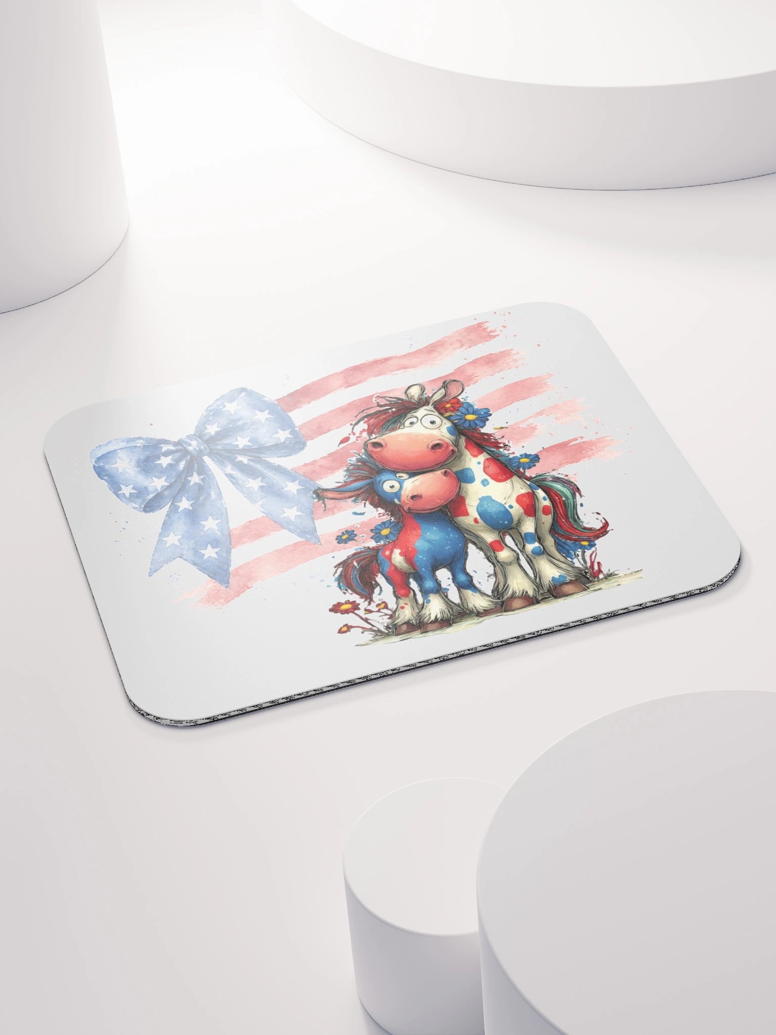 Patriotic Horse Mouse Pad product image (4)