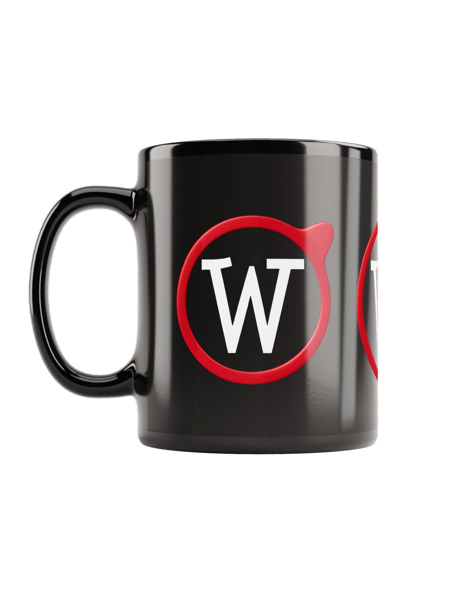 Triple Weckipedia Ring Mug - black product image (1)