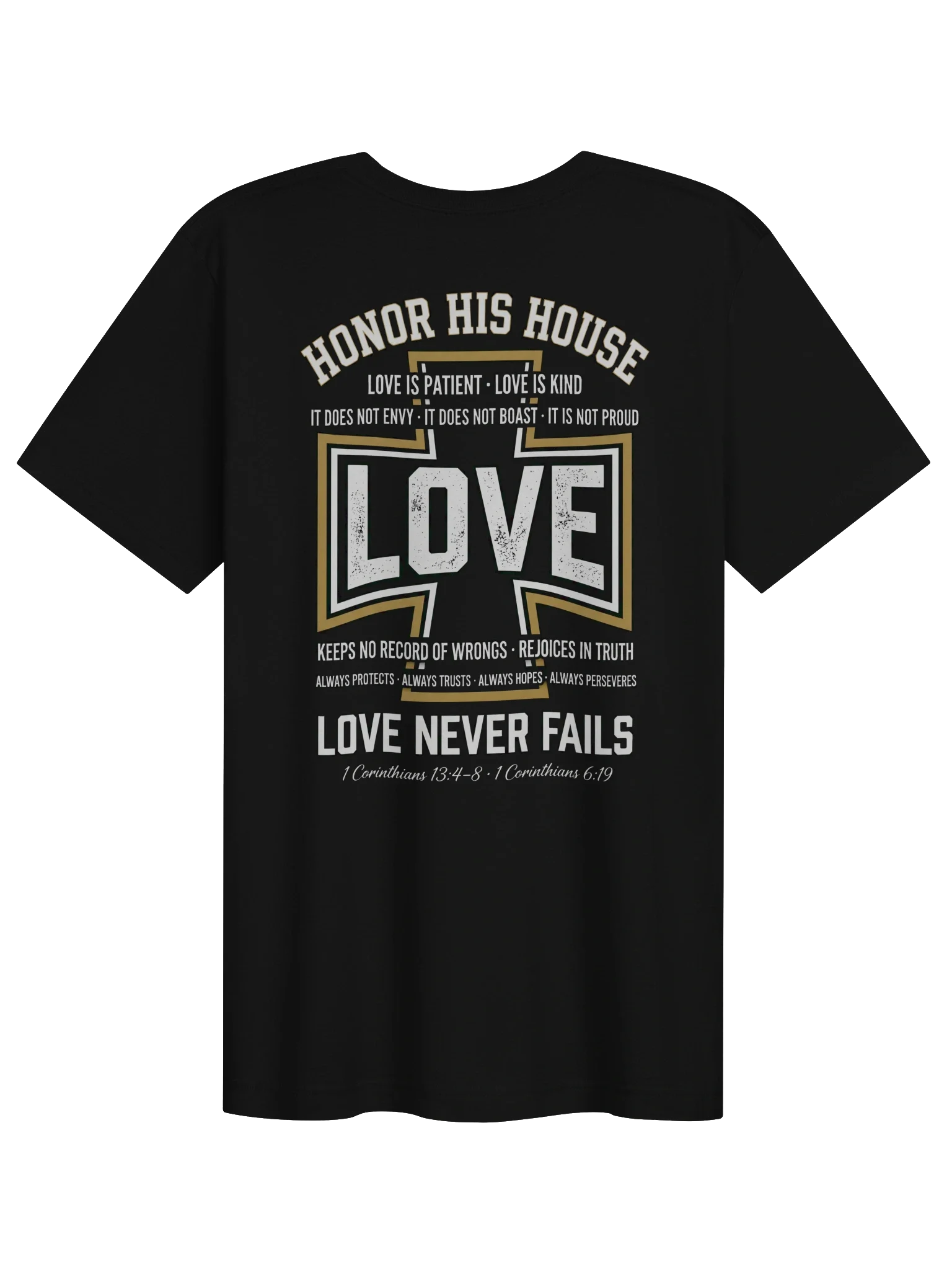 Unisex His House "Love" T-Shirt by His House