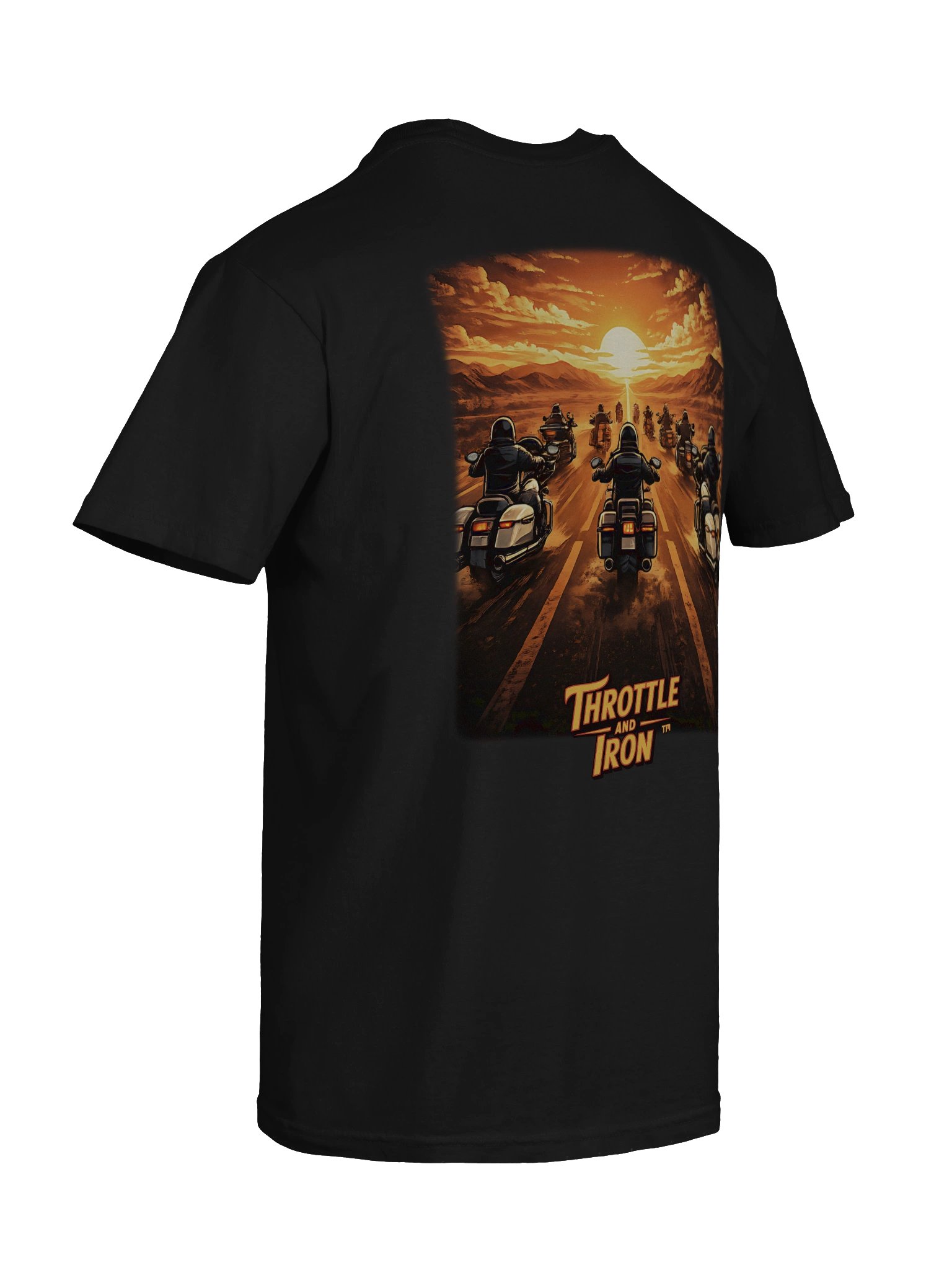 🔥Throttle & Iron – Hate Less, Ride More | Heavyweight Garment-Dyed T-Shirt product image (57)