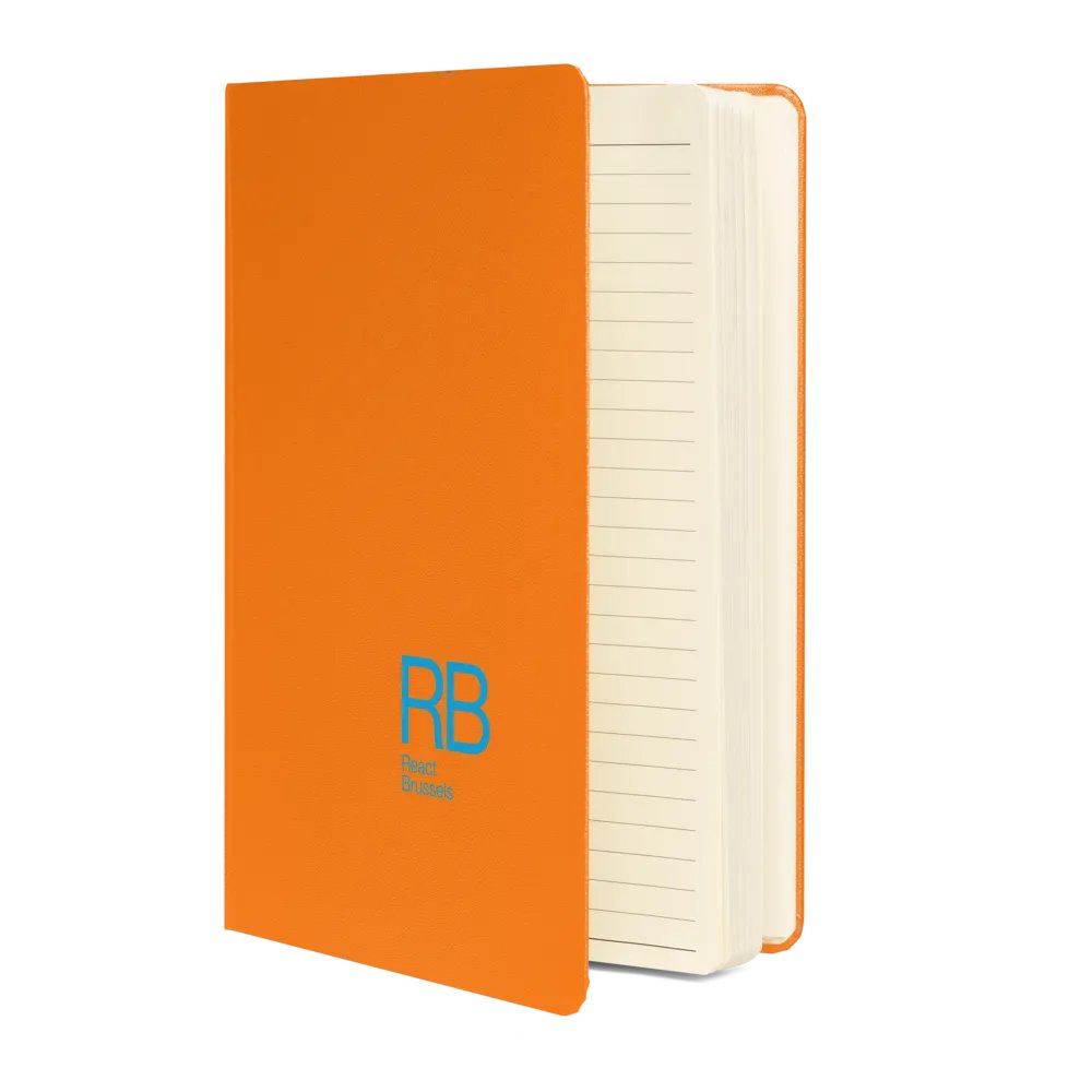 RB Hardcover Orange Notebook product image (3)