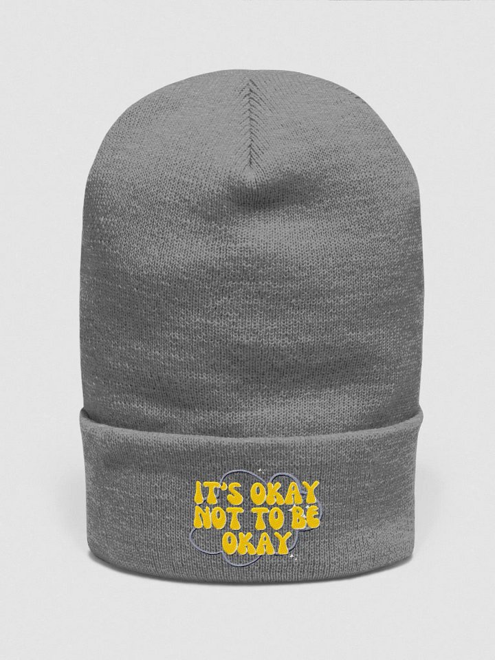 Yupoong Cuffed Beanie - It's okay... product image (1)