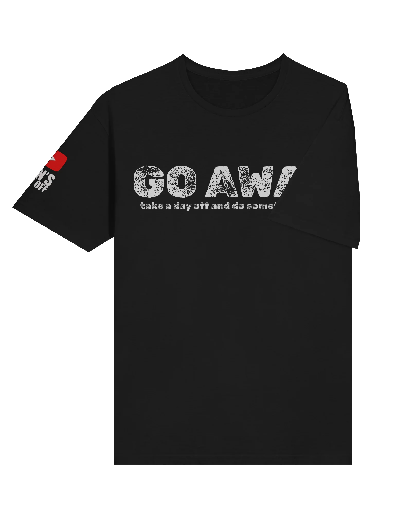 Go Away T-Shirt - YT Channel Logo product image (6)