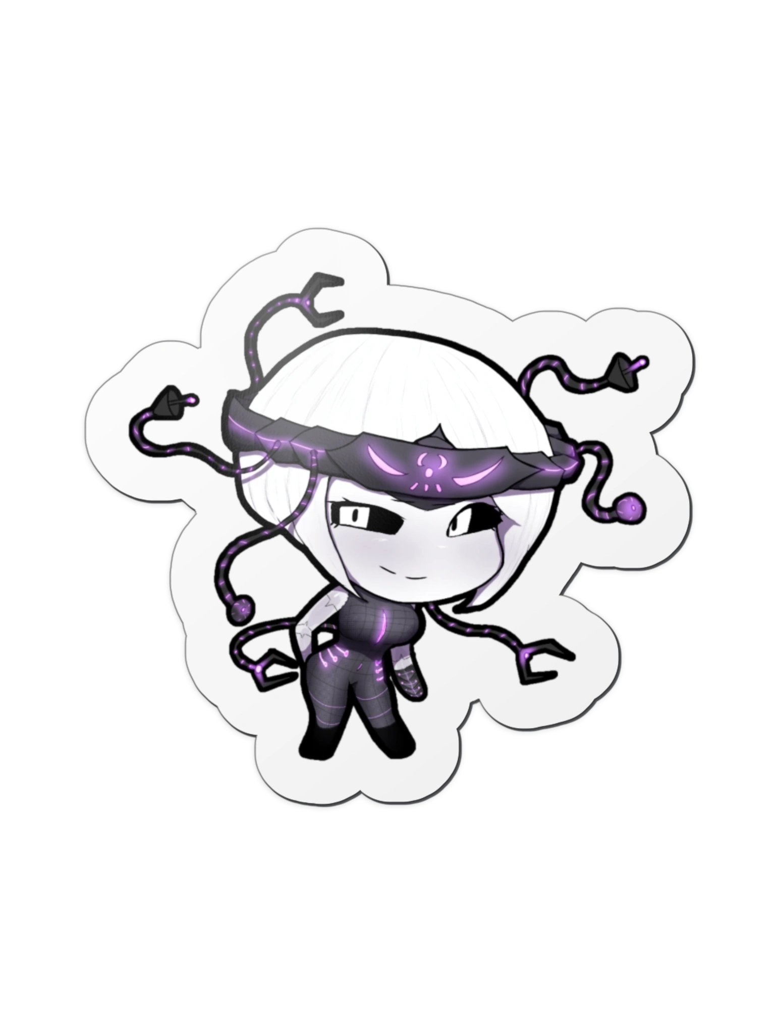 Aerylla VA's Robot Overlord Fridge Magnet product image (1)