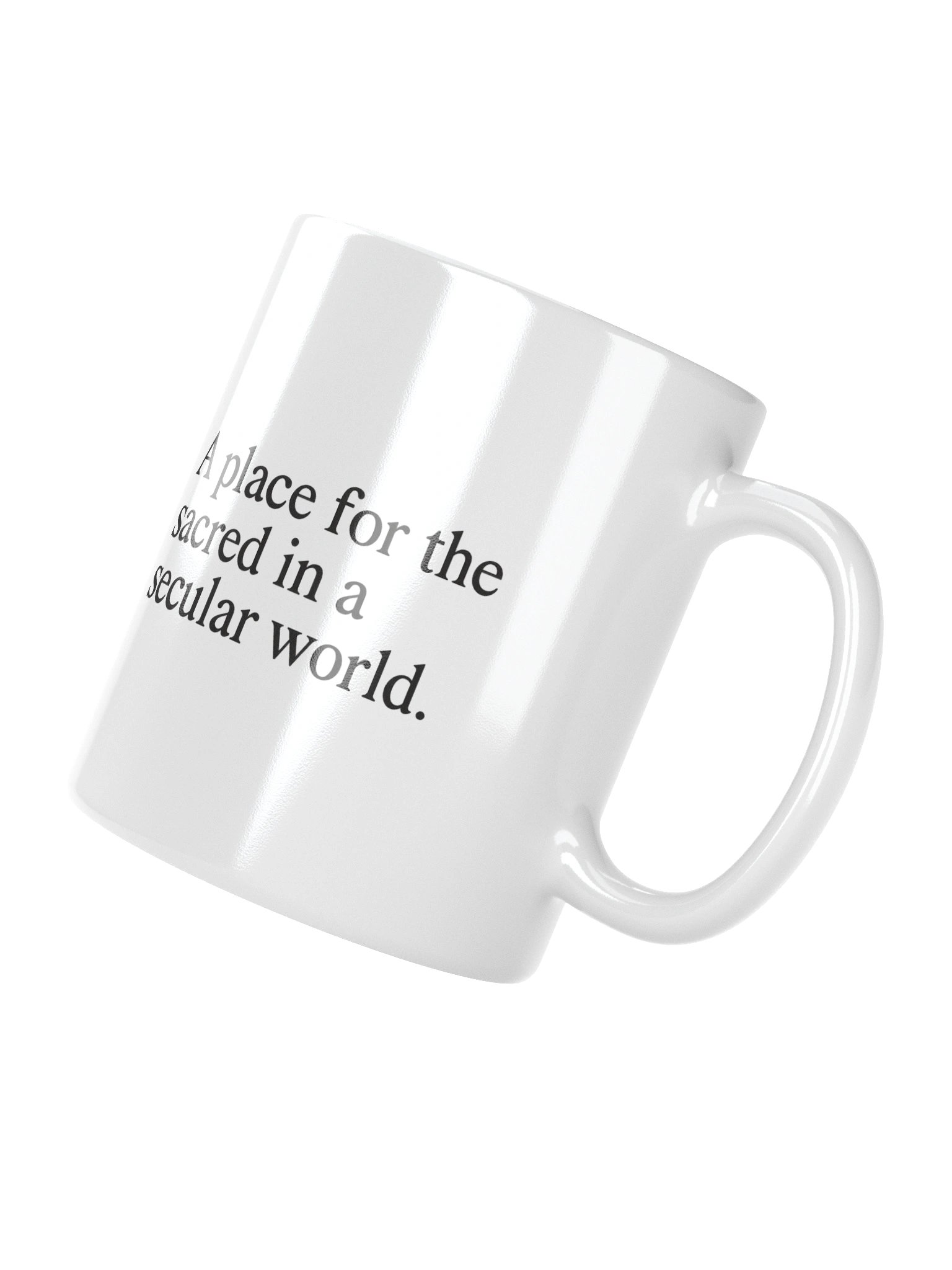 Sacred in Secular World Coffee Mug product image (3)