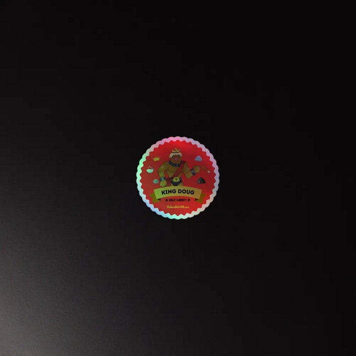 ZQ Holo Sticker: King Doug product image (2)