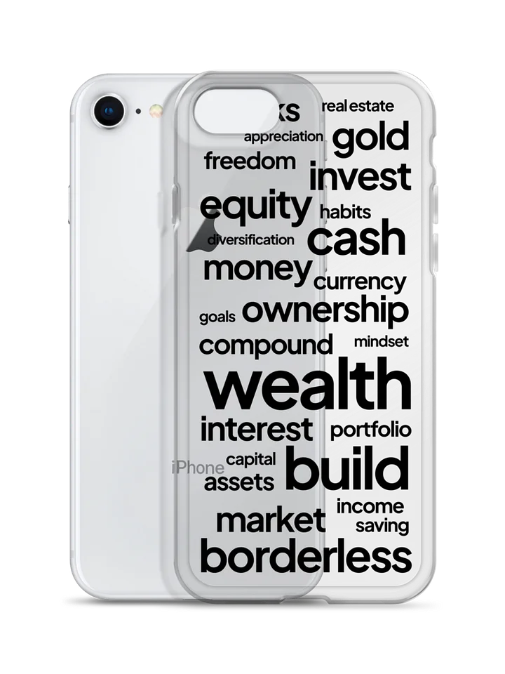 Wealth Builders Phone Case (Black Text) product image (2)