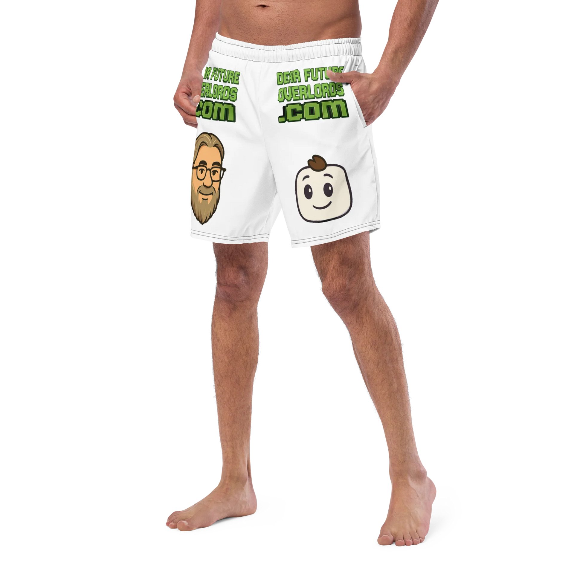 Dear Future Overlords Swim Trunks product image (2)