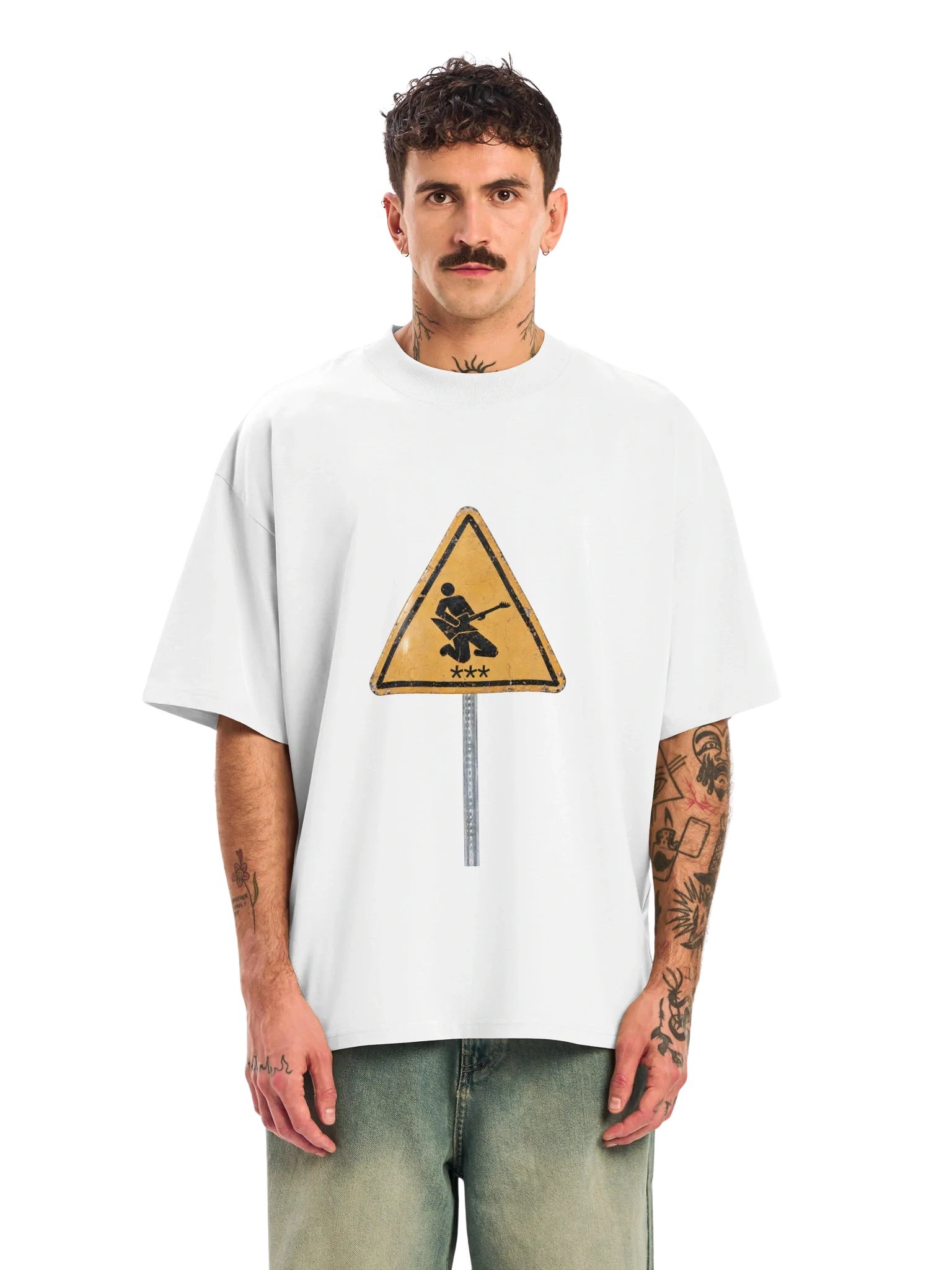 CAUTION ROCKSTAR TEE product image (11)