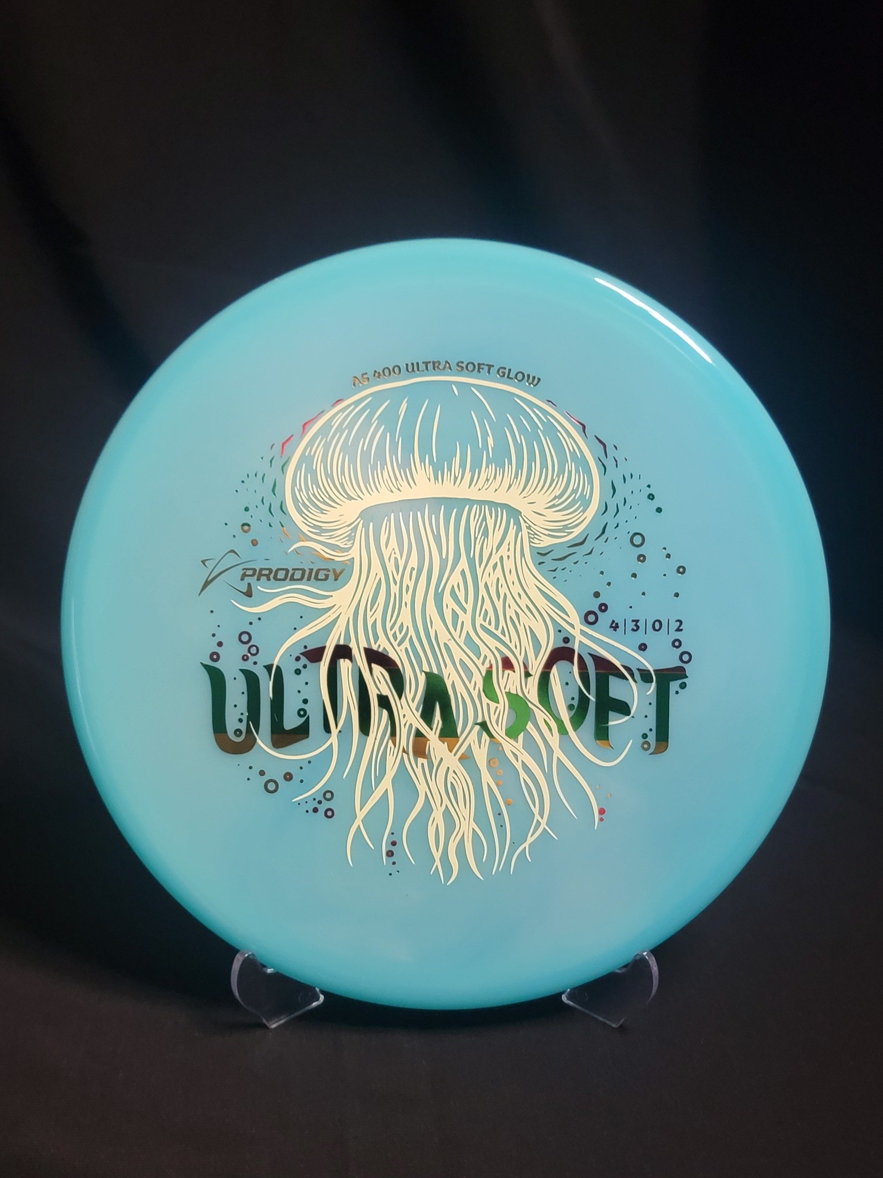 Prodigy A5 400 Ultra Soft GLOW Plastic - "Twilight Tide" Stamp product image (3)