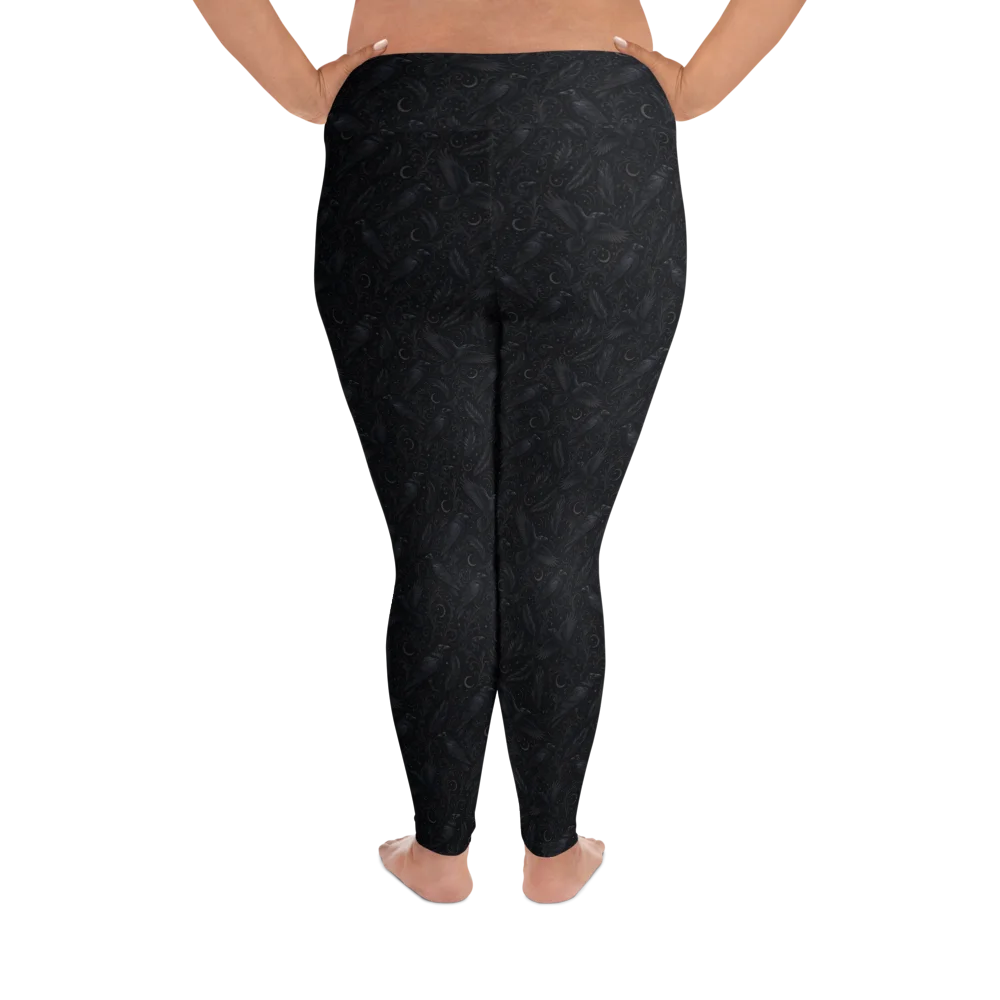 Raven Luxe — Plus Size Women’s Gothic Leggings product image (8)