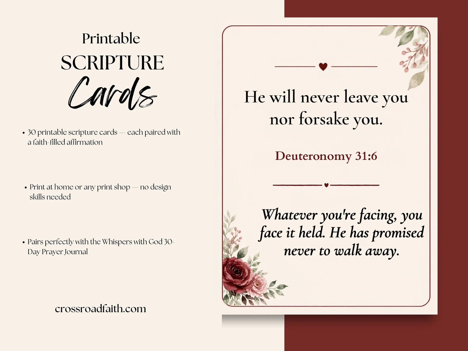 Whisper With God : 30 scriptures cards product image (4)
