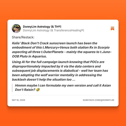 All the dragging of Kelis is fundamental ... In this astro-age we are in. 

Read this: https://substack.com/@donnylim/note/c-...