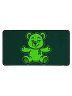 Green Bear of Sharing Desk Mat