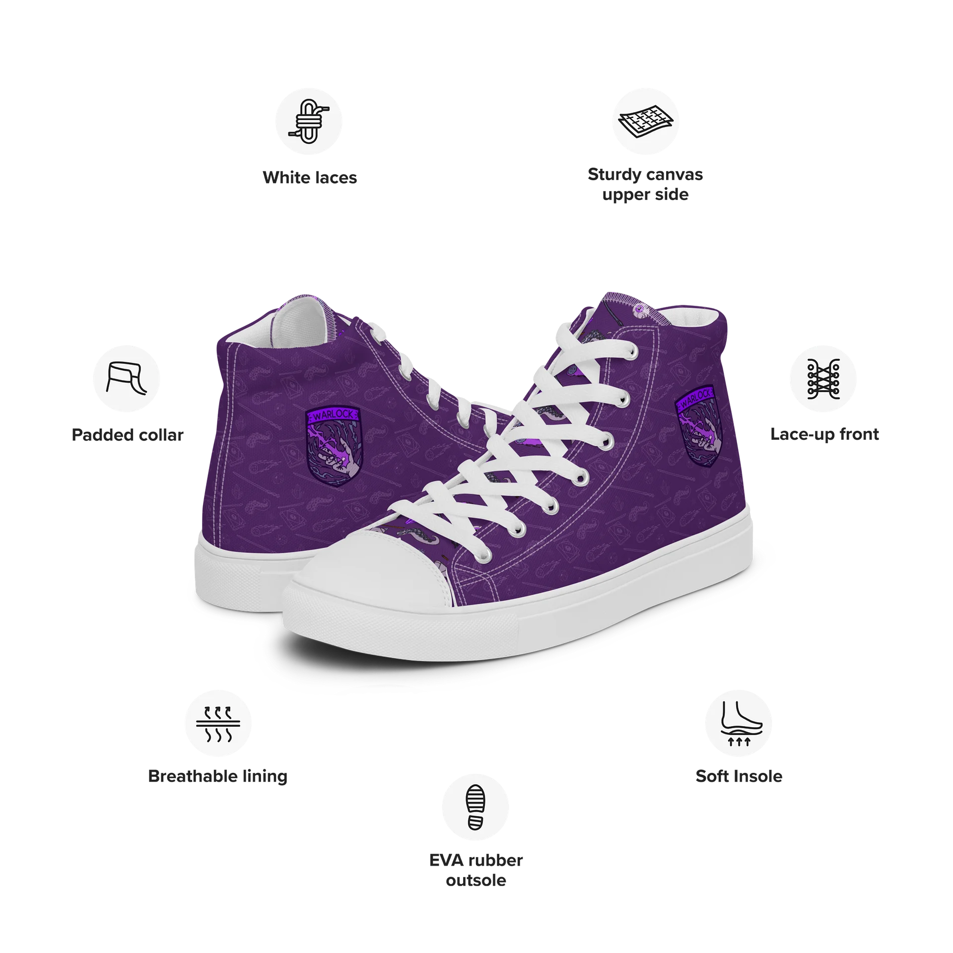 Womens Warlock High Tops product image (2)