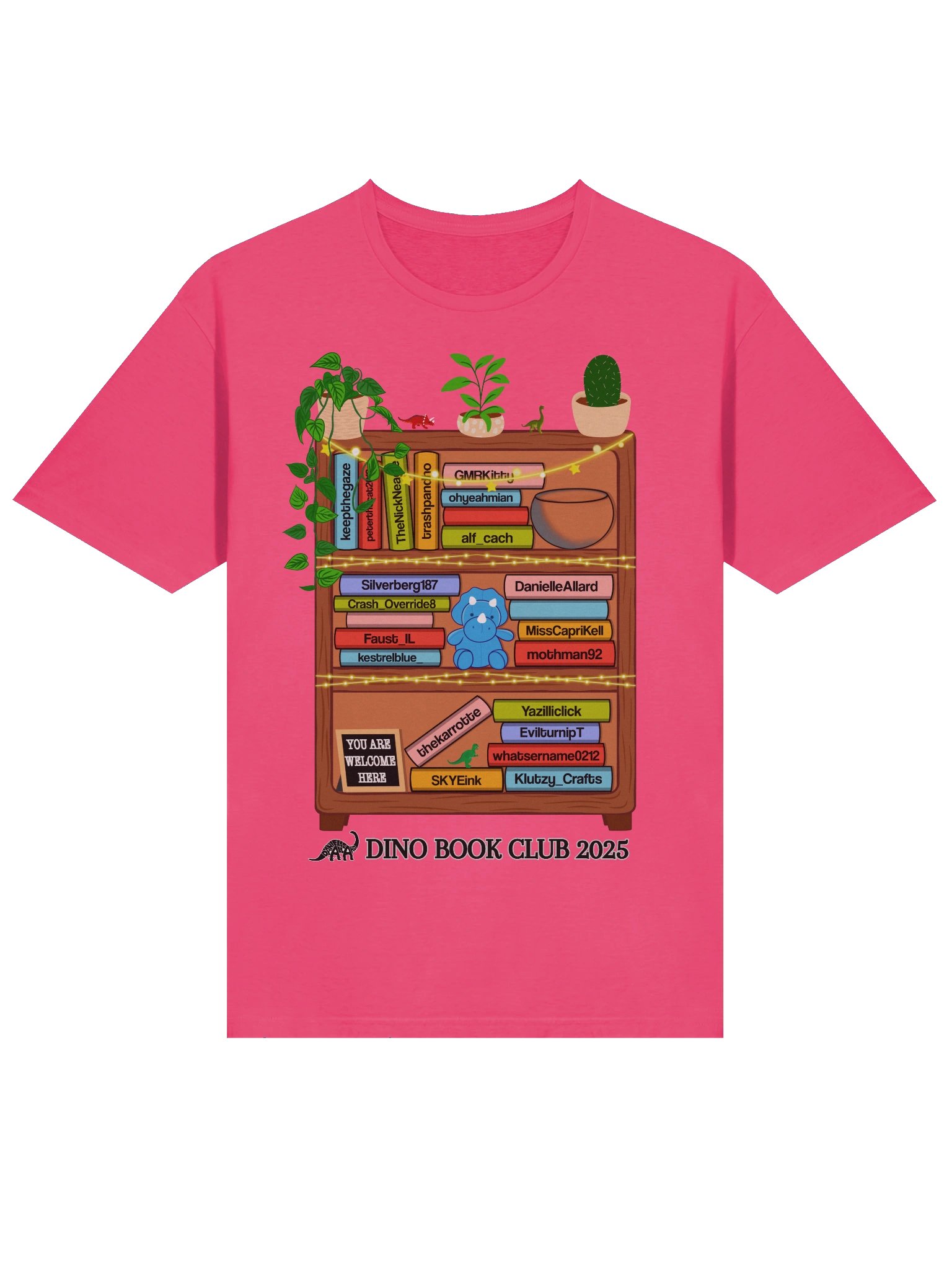 Dino Book Club 2025 Supersoft T-Shirt product image (2)