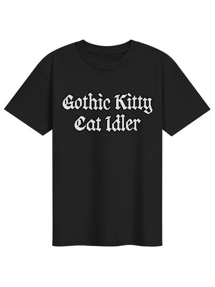 Gothic Kitty Cat Idler Tee product image (1)