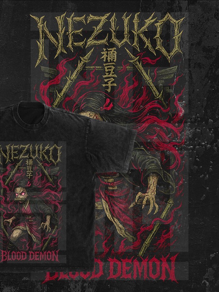9-Piece Demon Slayer Anime Merch Design PNGs product image (3)