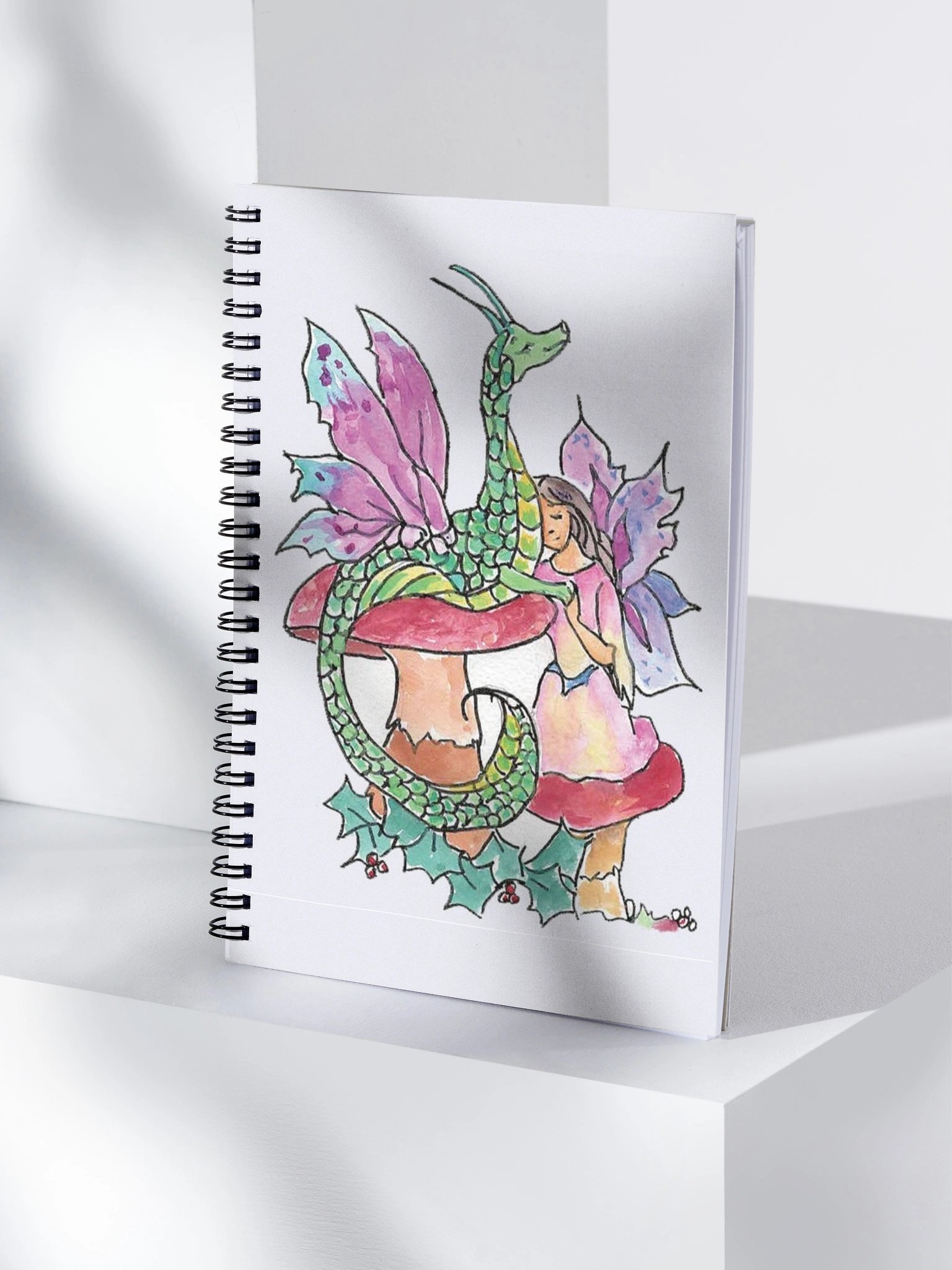 Fairies & Dragons Spiral Notebook product image (4)