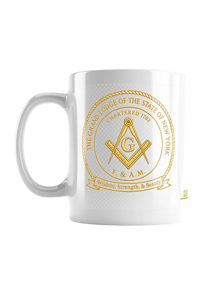 GL Gold logo mug product image (1)
