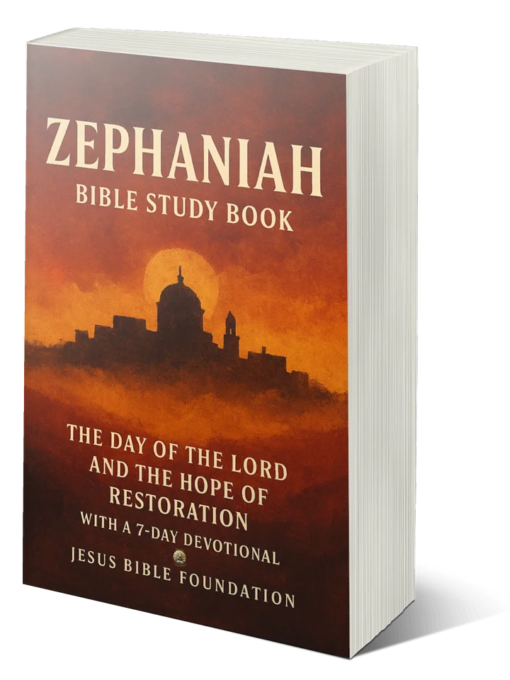 Zephaniah Bible Study Book: The Day of the Lord and the Hope of Restoration With A 7 Days Devotional product image (1)
