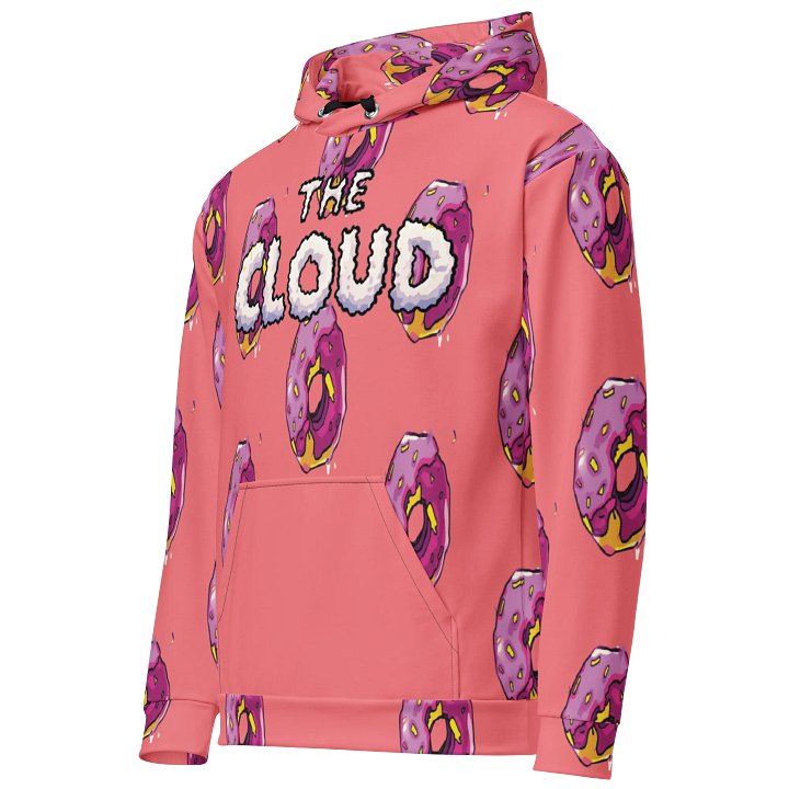 CLOUD COMMUNITY DONUT HOODIE (RADIOACTIVE STYLE) product image (2)