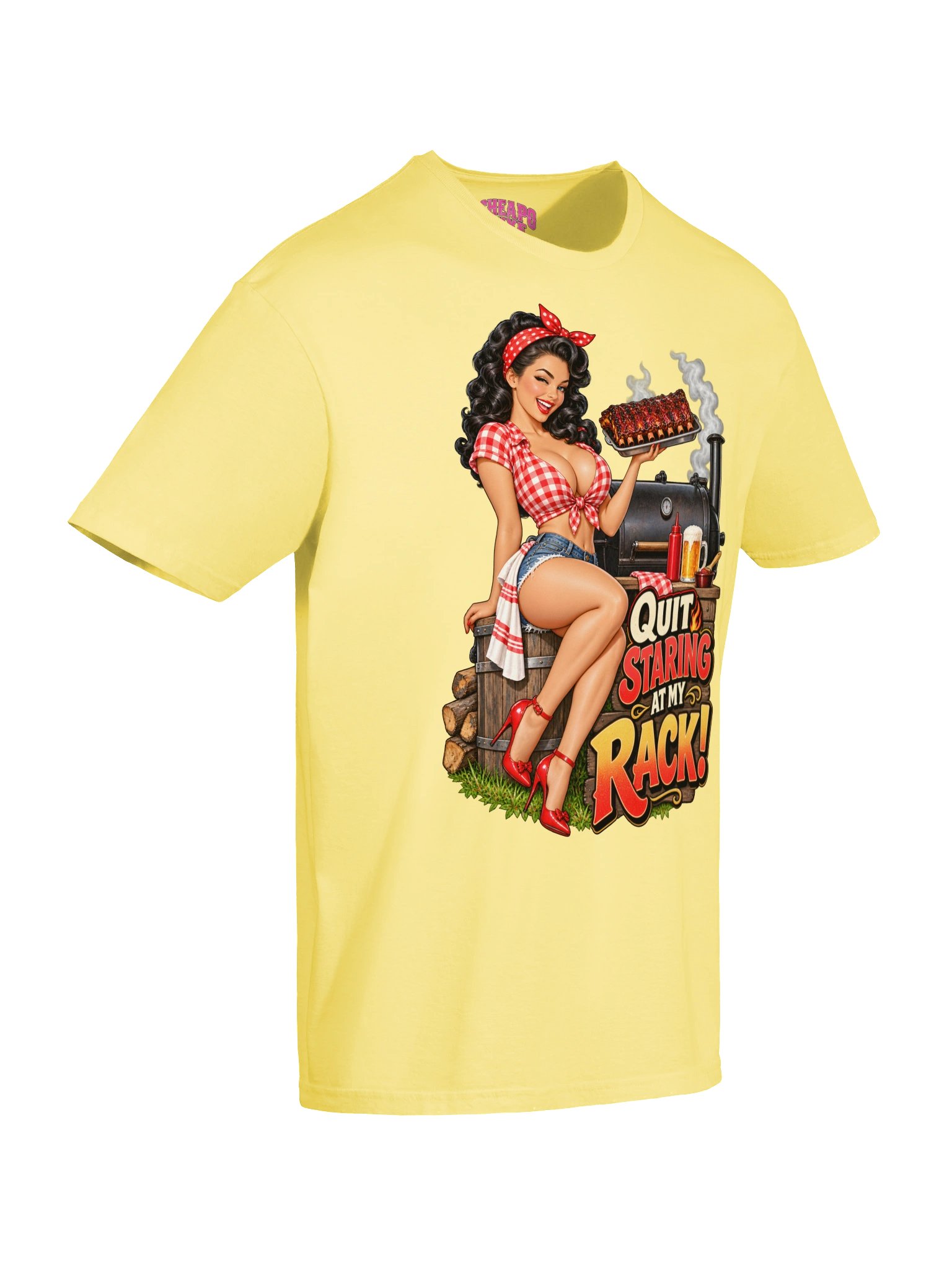 El Cheapo Deluxe BBQ Team - Rack of Ribs Tee product image (6)