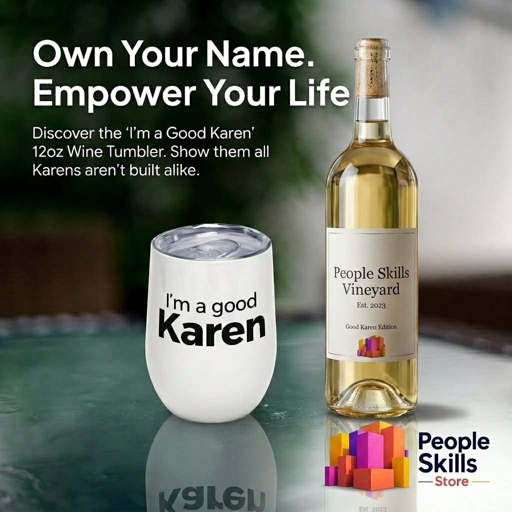 12 oz Wine Tumbler - I'm a Good Karen product image (2)