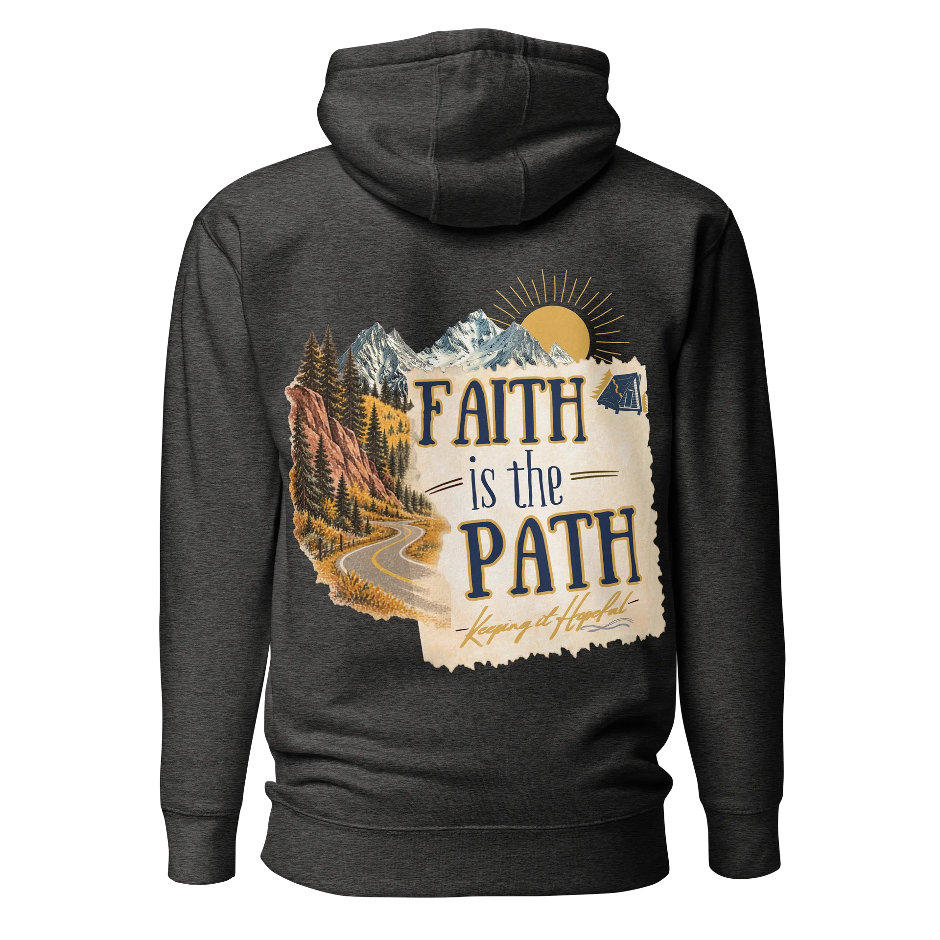 Faith Is the Path | Men’s Basic Hoodie product image (3)