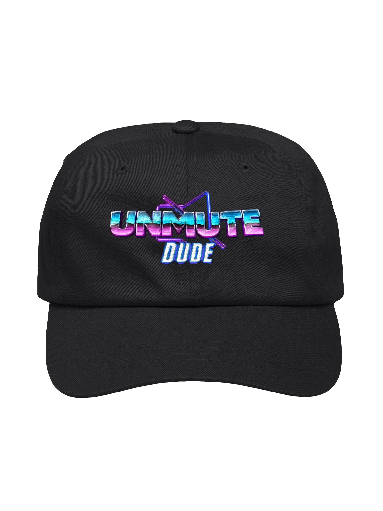 Unmute Dude Embroidered Dad Hat product image (4)