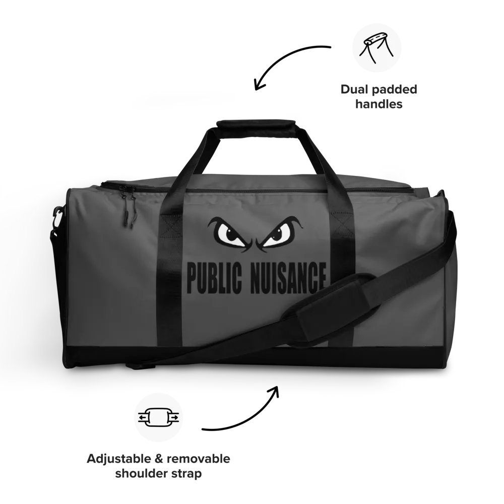 Public Nuisance: Gray Duffle Bag product image (9)