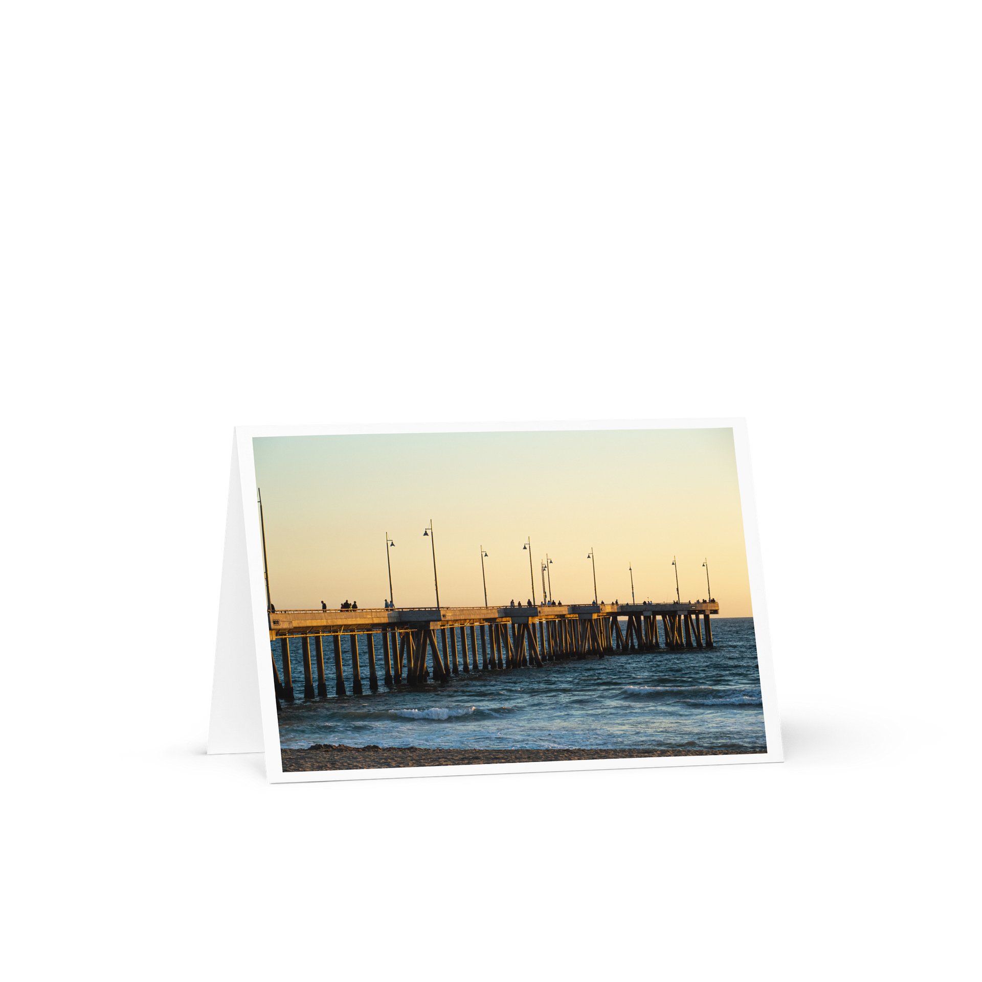 Venice Beach Pier - Greeting Card product image (1)