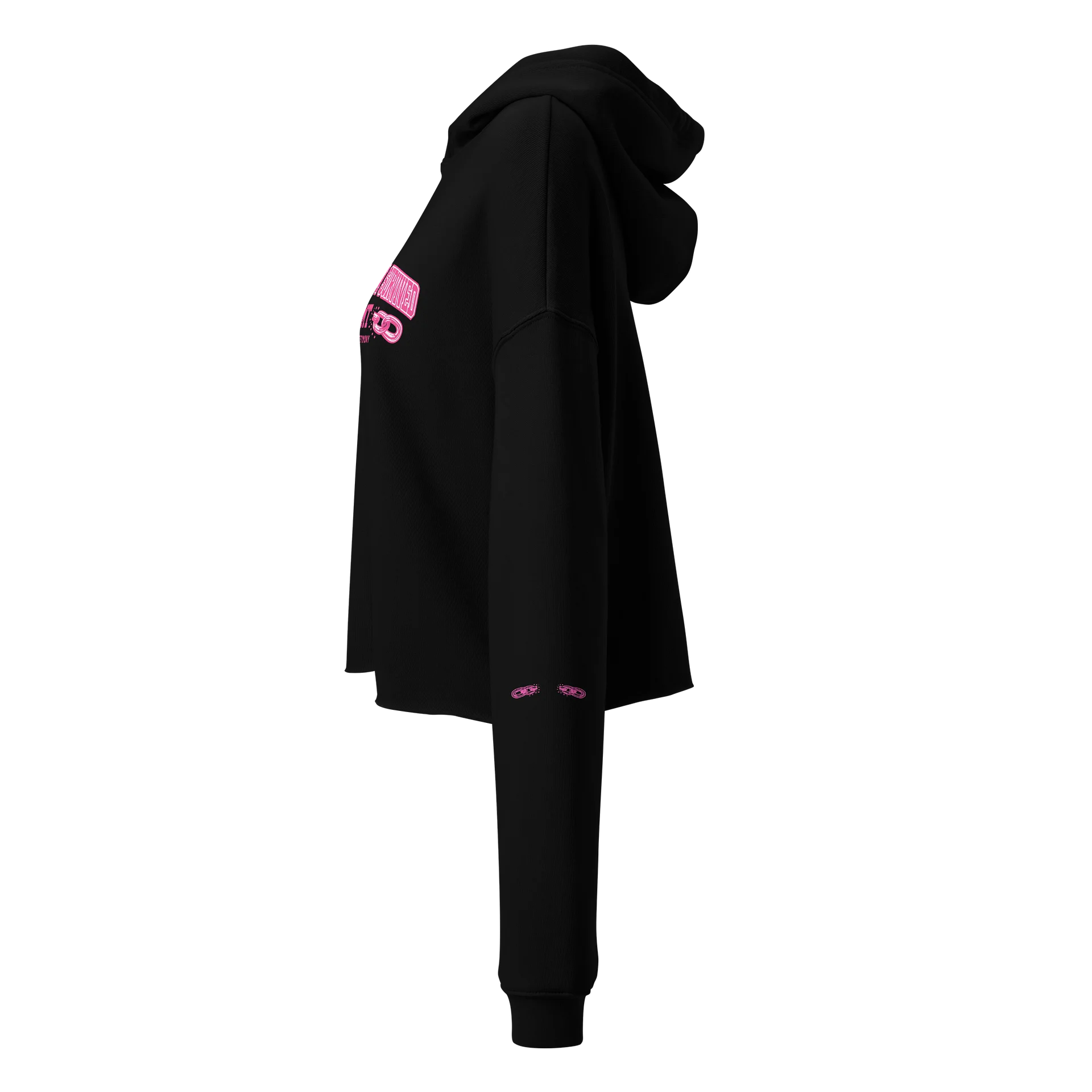 Women's I Wear What I Survived Cropped Hoodie product image (2)