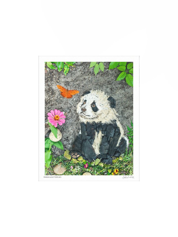 PANDAS & BUTTERFLIES | Fine Art Print product image (4)